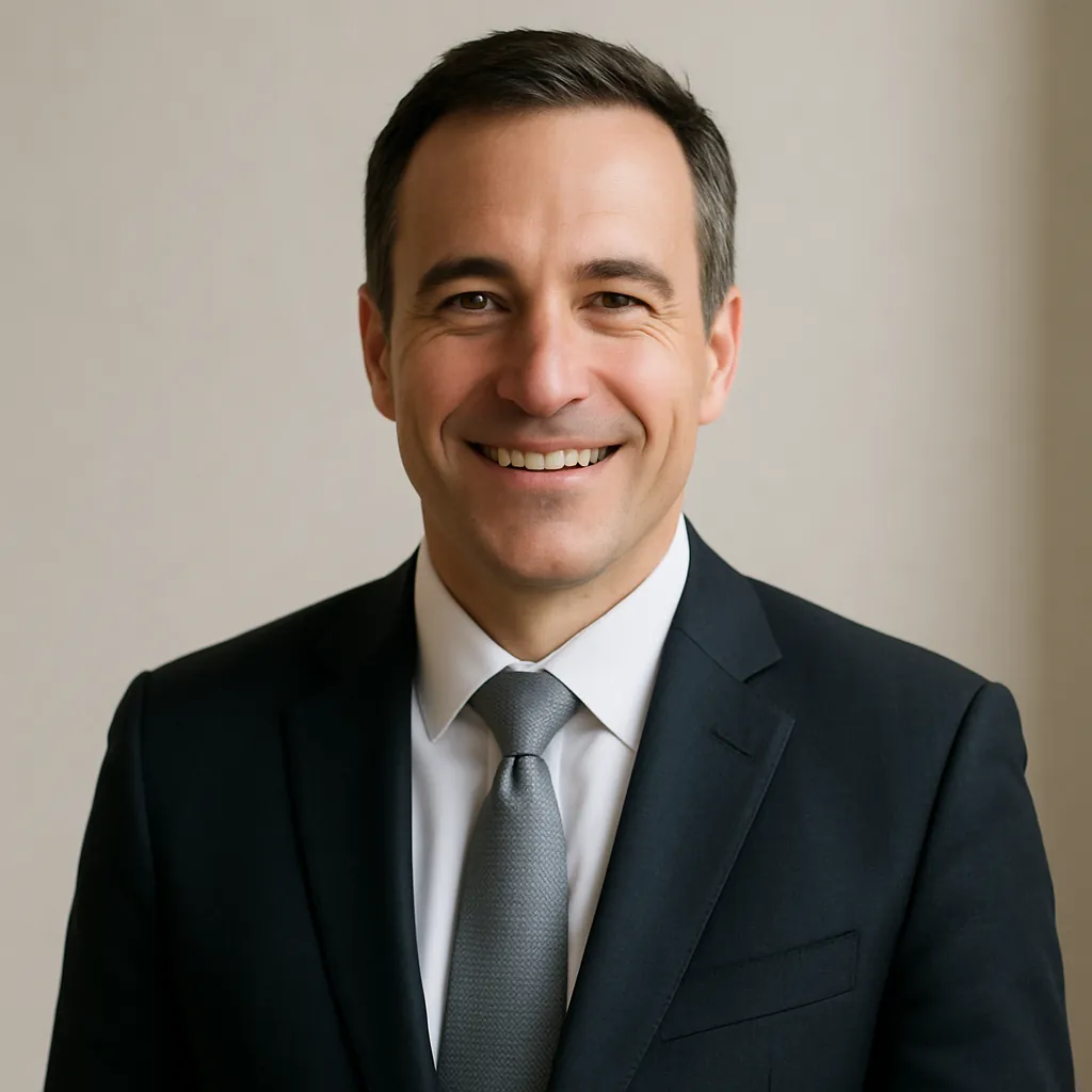 Professional portrait of a businessman for investor testimonial